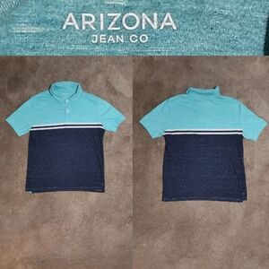 Arizona Jeans Co. Kids Spring Polo Shirt Sz 14